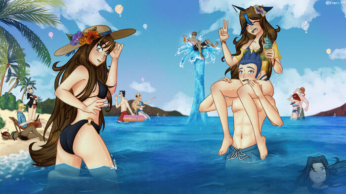 Resistance's Beach Day Resistance's Beach Day