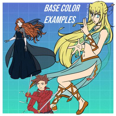 Base Color Examples Base Color Examples